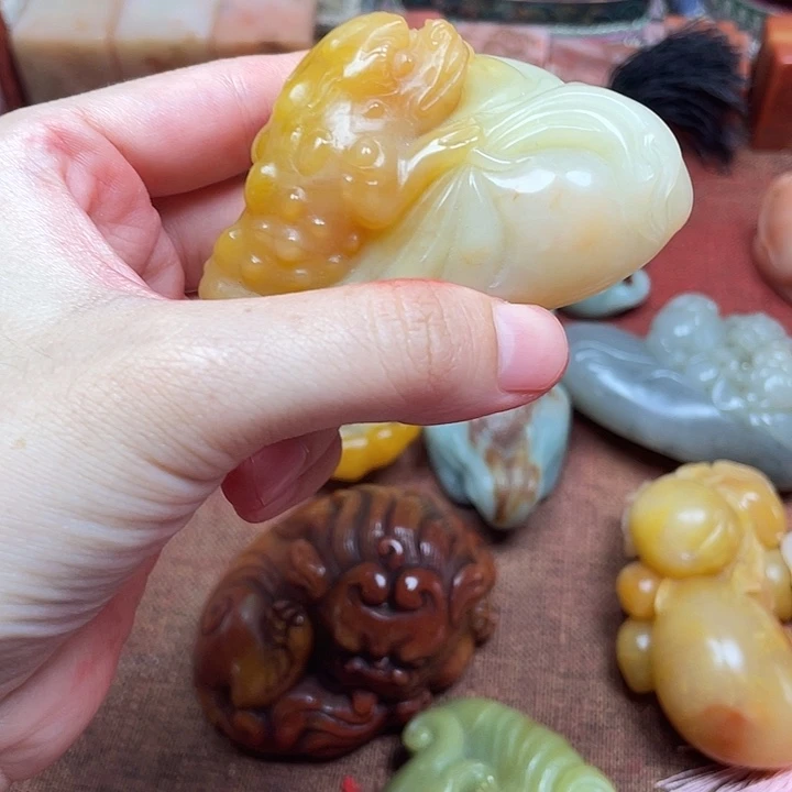 寿山石印石芙蓉石