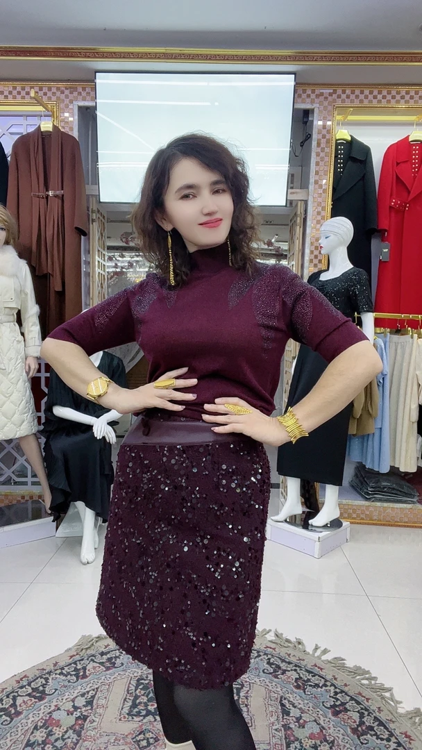MODA KIZ 新款穿搭小个子女人半身裙