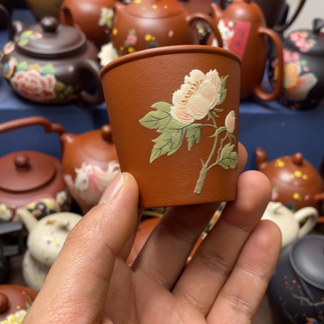 茶杯紫砂紫砂主人杯80cc