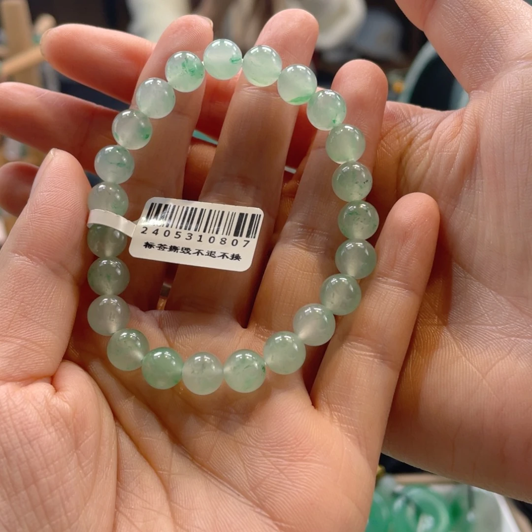 石英质玉手链未镶嵌Z**X