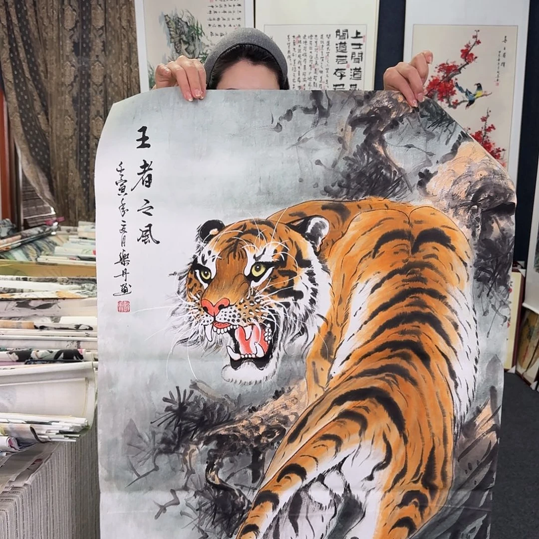 纯手绘国画作品作品