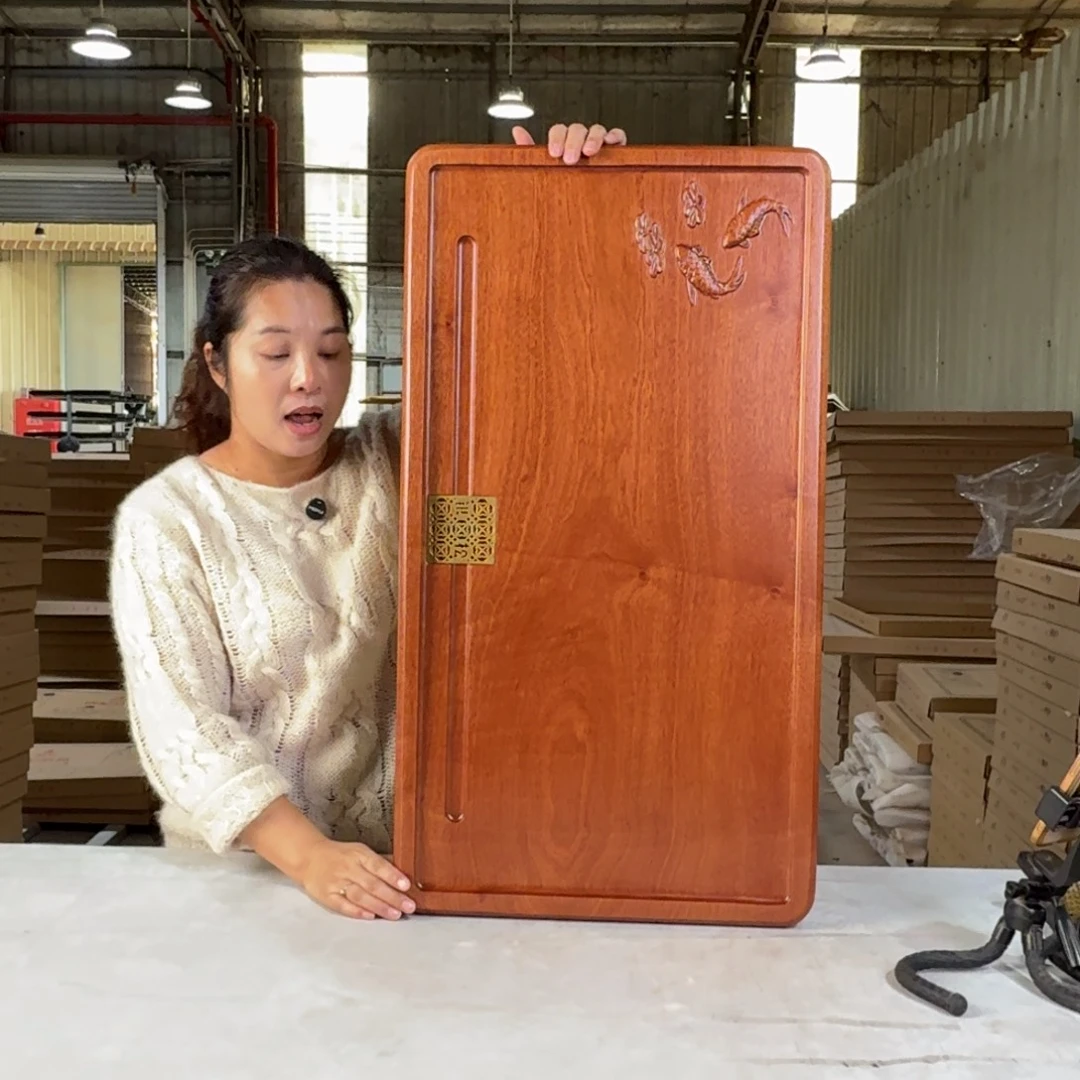 花梨木茶盘82*45尺寸