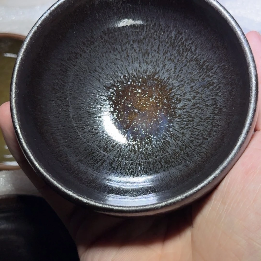 蛋***子建盏龙窑柴烧手工
