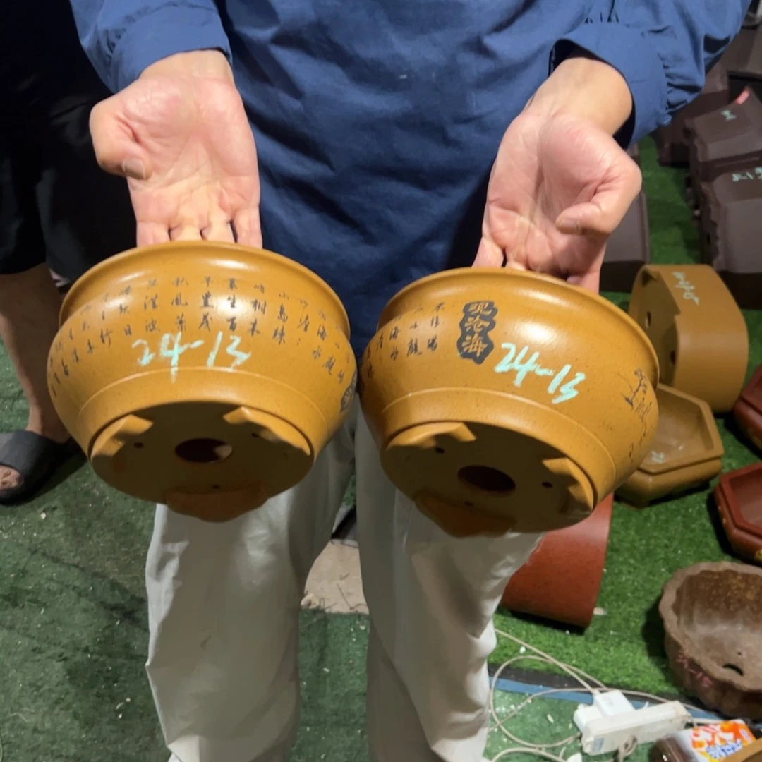 紫砂花盆紫砂花盆