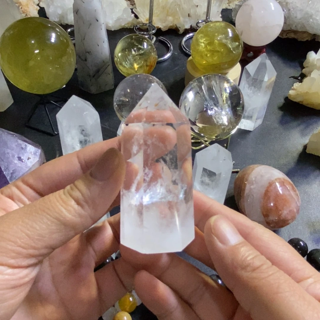 水晶珠宝半成品未镶嵌