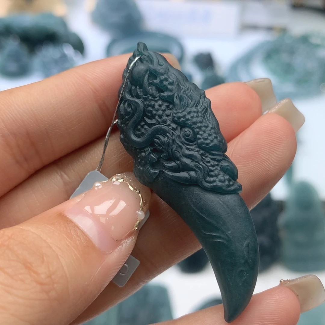 定制翡翠未镶嵌昔***尘毛货不退不换