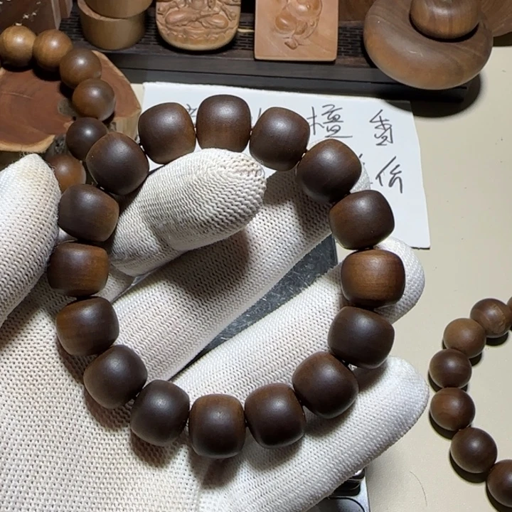 老山檀香13×14黑肉横纹奶香甜香凉药双百年沉水级