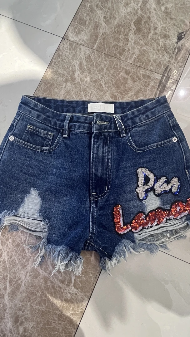 （夕姨推荐）499新款高腰牛仔短裤