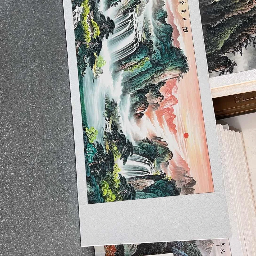蜻***6国画手绘保证假一罚万