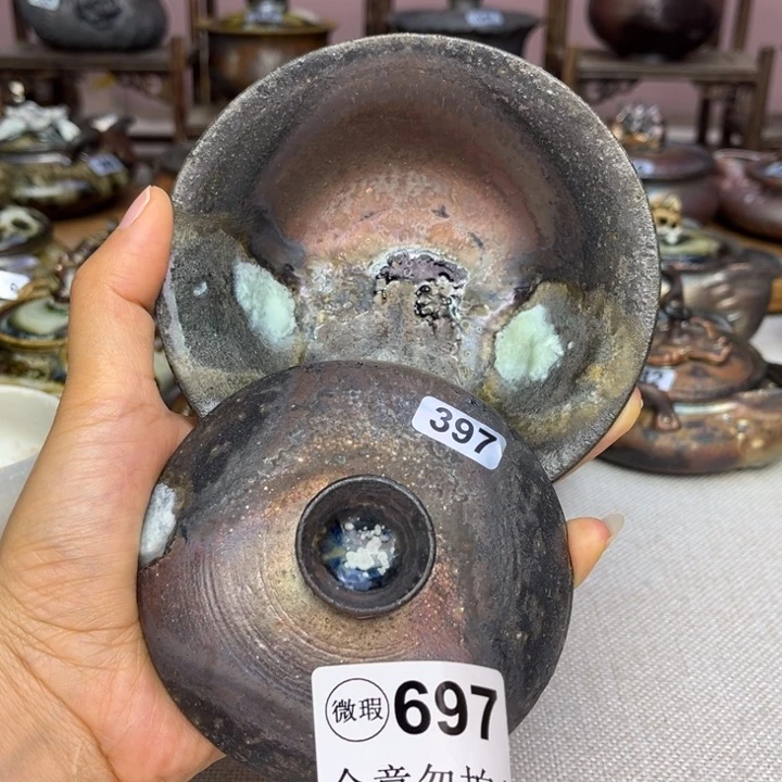 壶裸柴烧陶瓷茶器