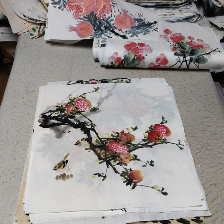 王***术国画国画花鸟花鸟国画