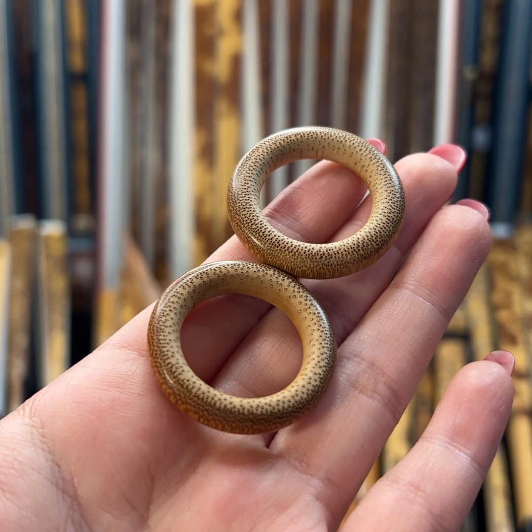 扇子竹环两个老玉竹