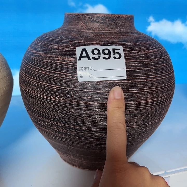 粗陶盆默认打孔高20口9