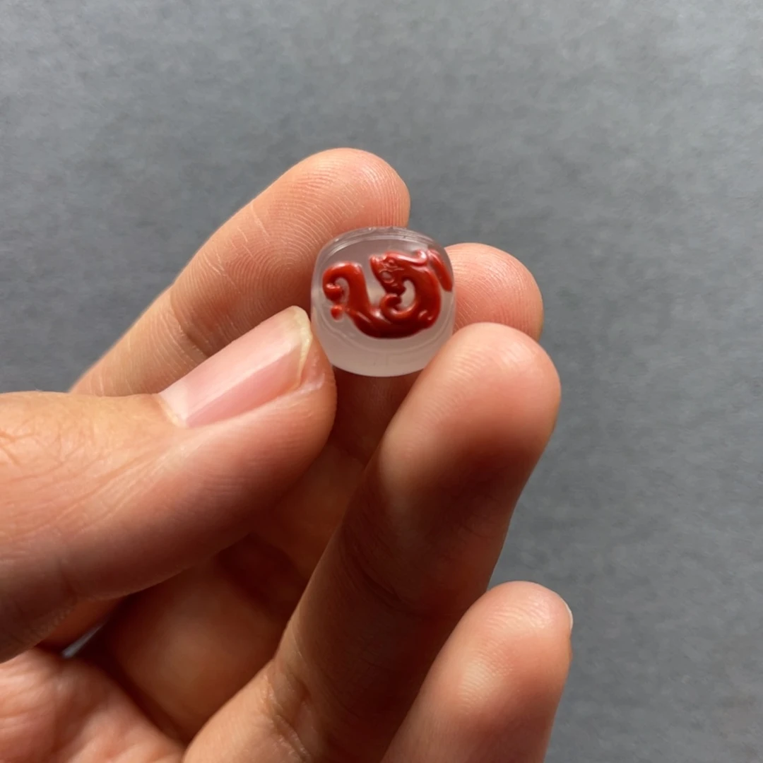 南红玛瑙配饰未镶嵌C*i10.8mm