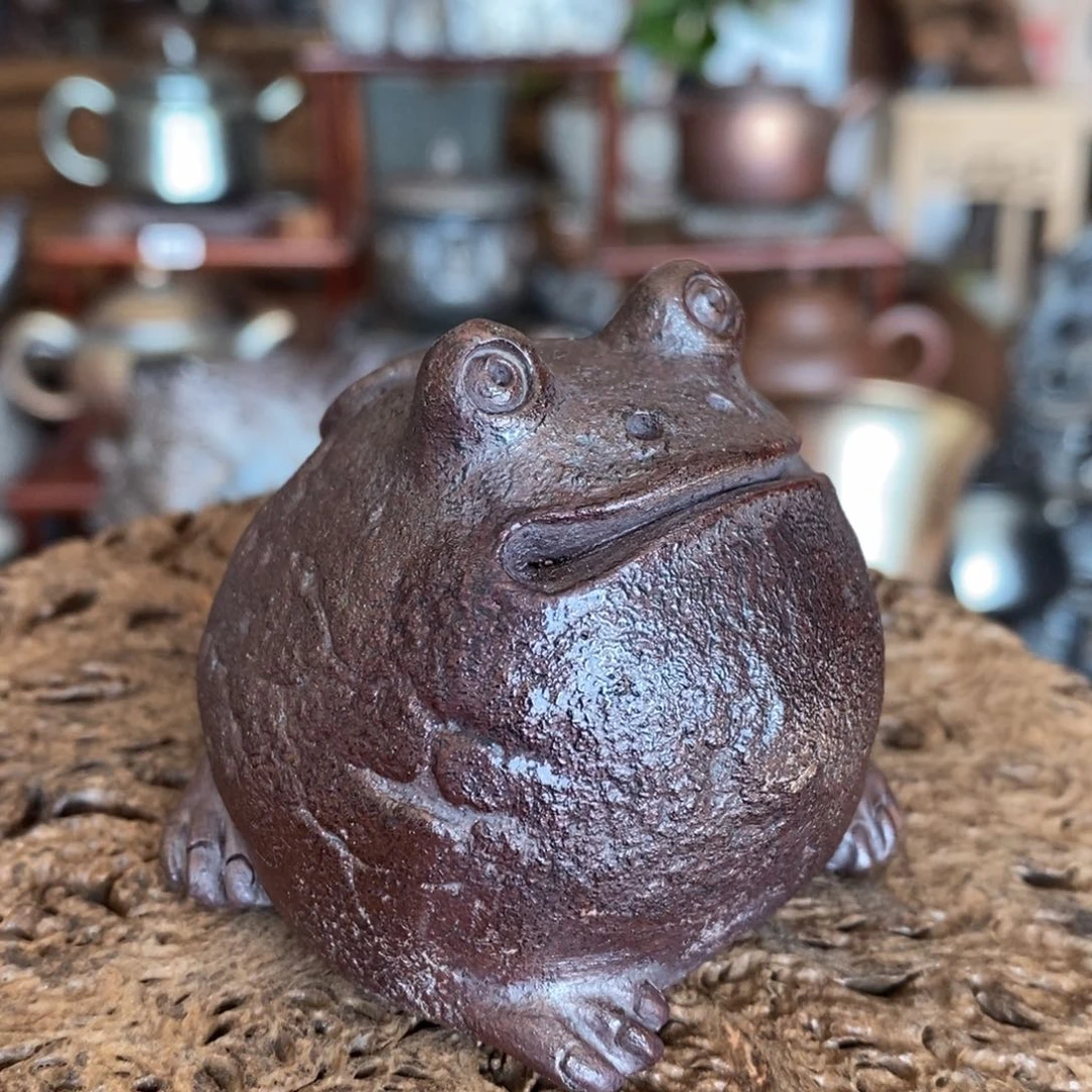 建水紫陶，全手工纯柴烧茶宠.香插.盖置