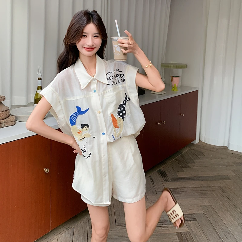 新品-现货-设计款刺绣套装-