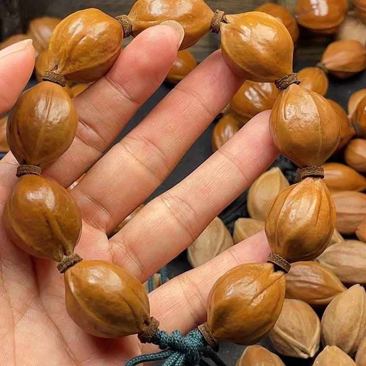 刘***室手串橄榄核广东梅林铁橄榄核手串