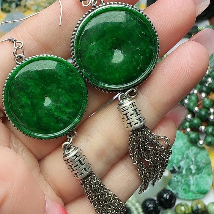 一***华翡翠未镶嵌颈饰天然A货