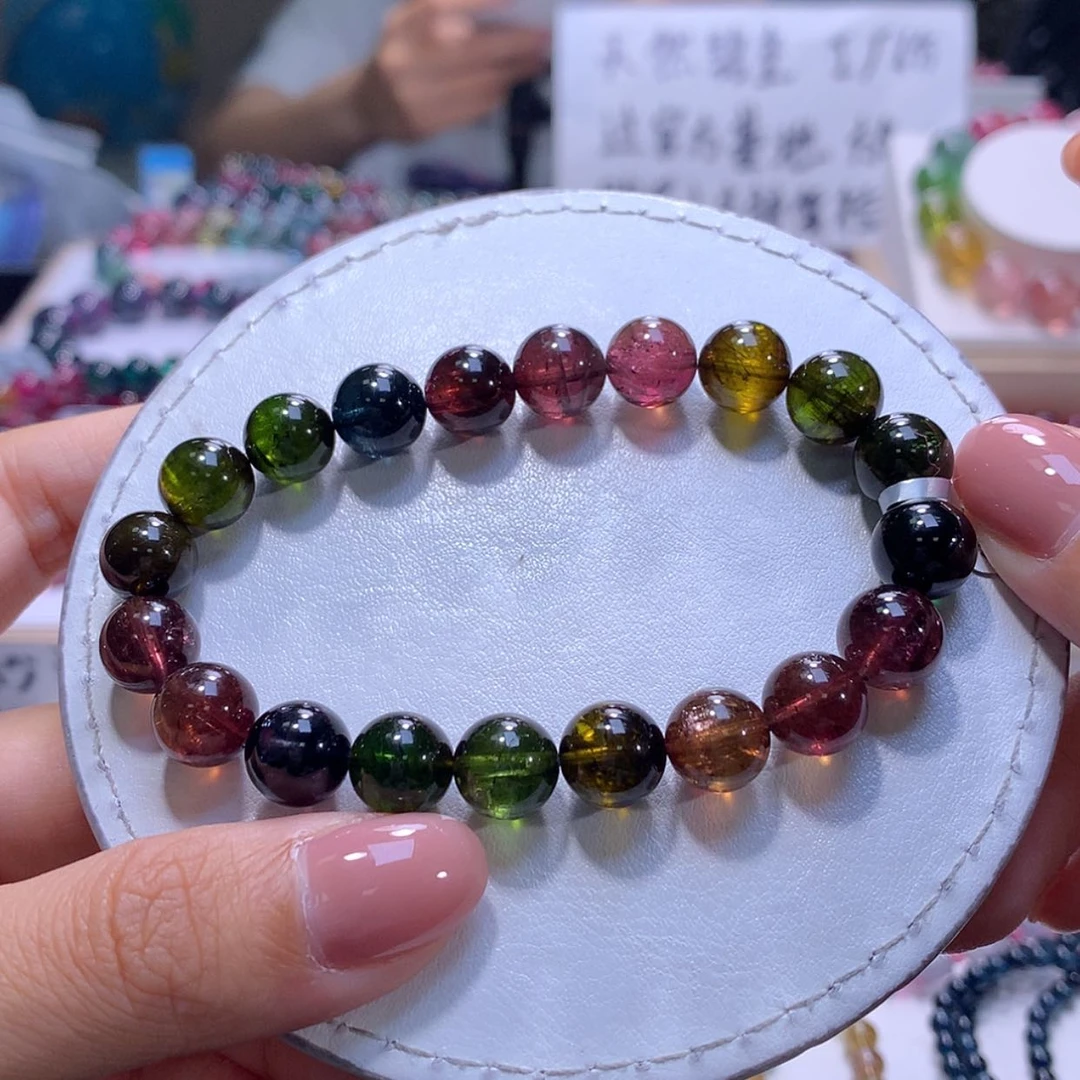 【闪购商品】未镶嵌手串碧玺9.7m
