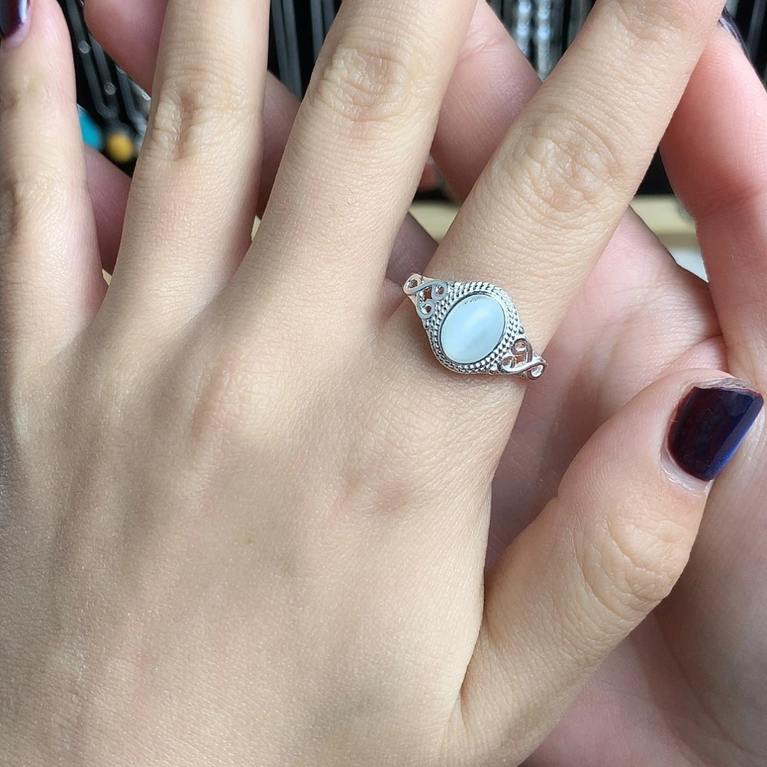 925银925纯银戒指实心款