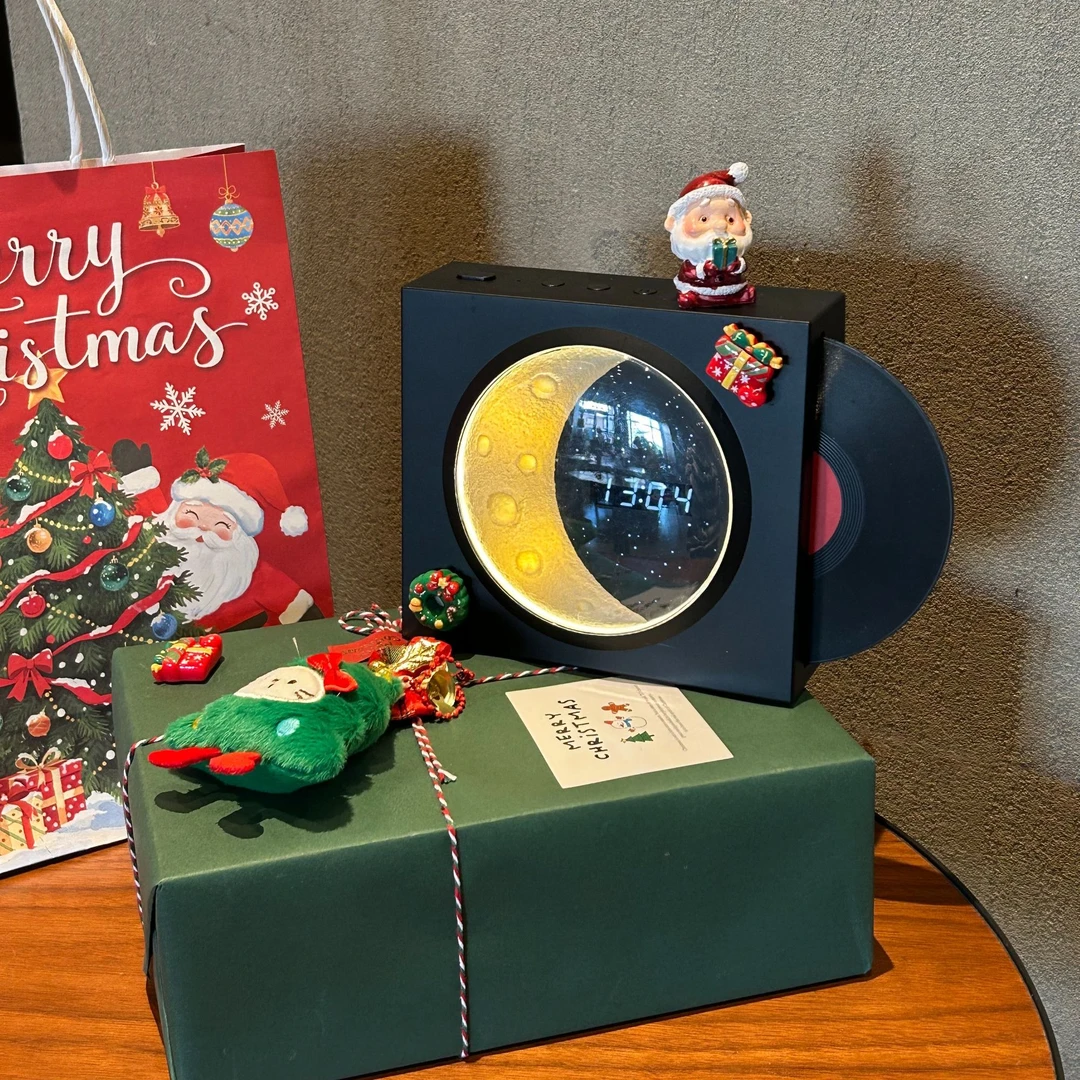 揽月蓝牙音箱男友女友闺蜜情人实用创意圣诞节礼物圣诞礼物