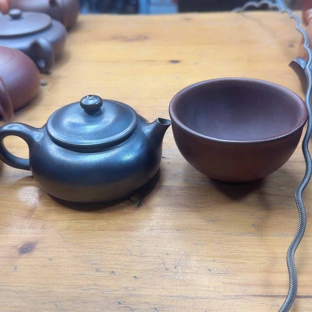 紫砂茶壶民间手艺人全手工制作