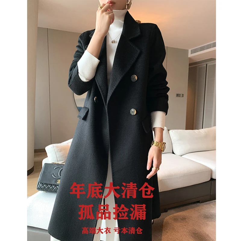 清超值孤品大衣直播间展示为主女外套冬季显瘦毛呢外套2