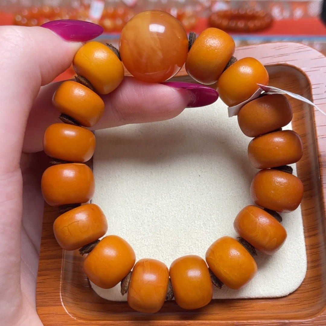 手链蜜蜡未镶嵌手串