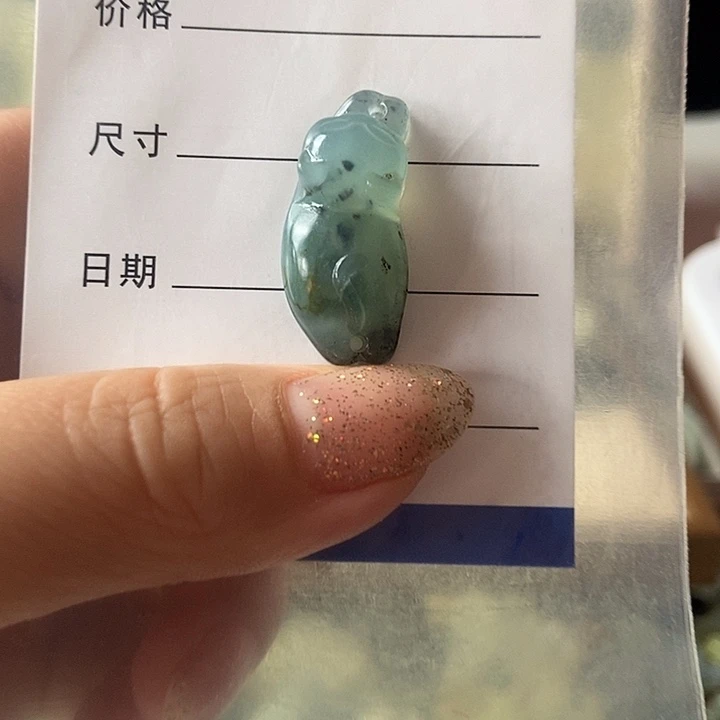 岫玉合金颈饰不退107
