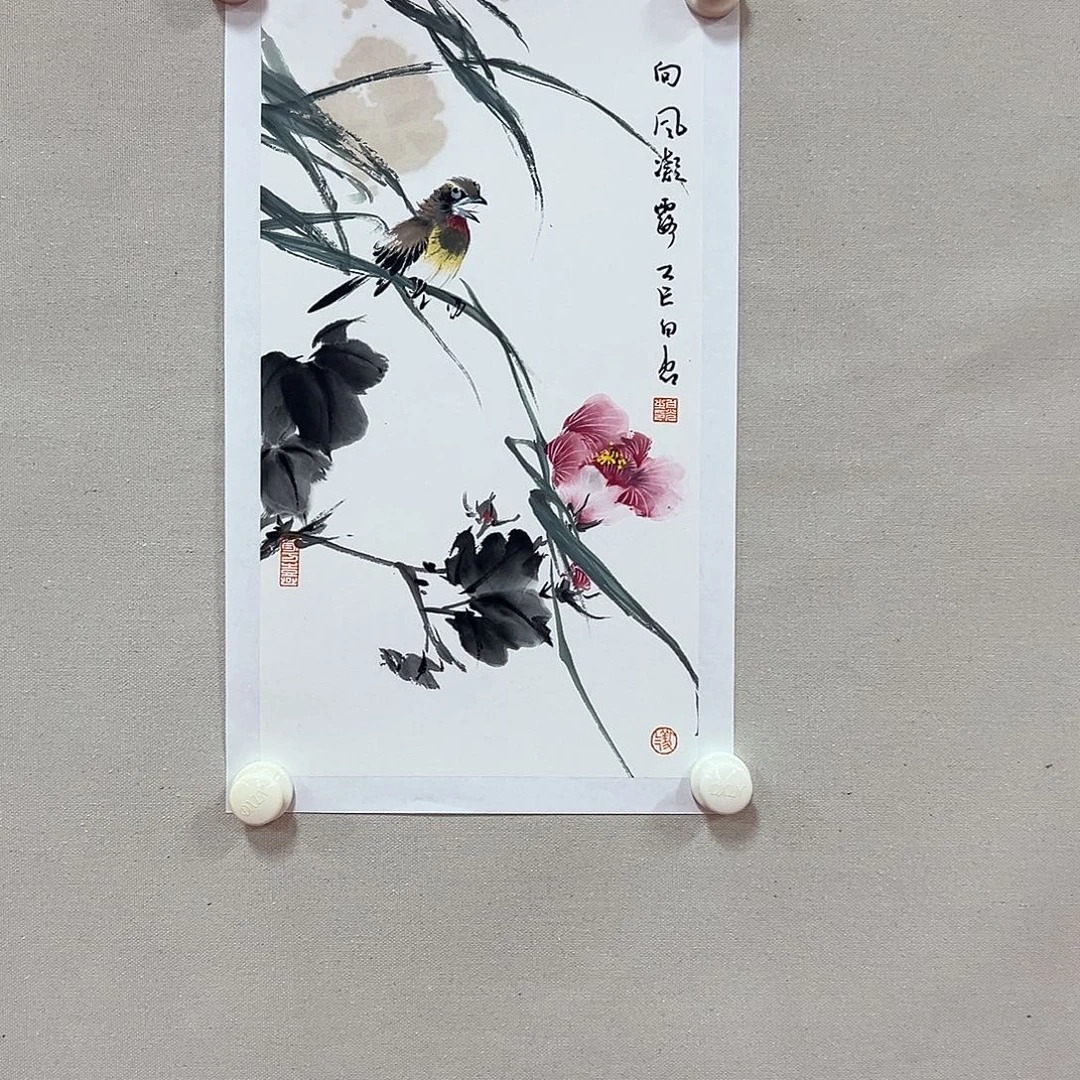 国画白光国画精品