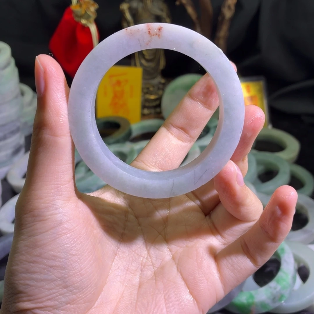 定制翡翠未镶嵌天然翡翠A货毛胚手镯定制