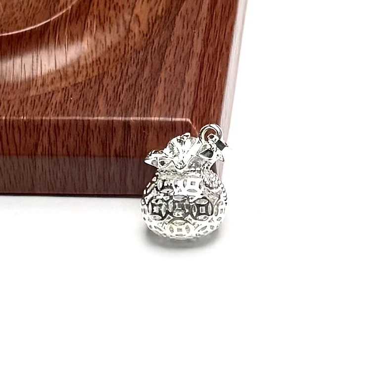 链子足银 欧标贵银通宝吊坠臻藏-T116