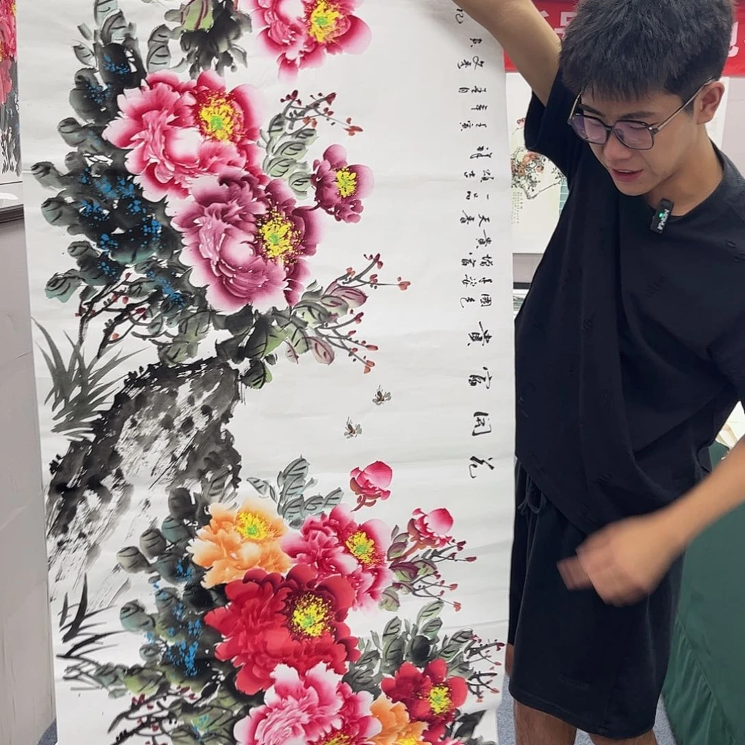 国画宣纸国画纯手绘作品