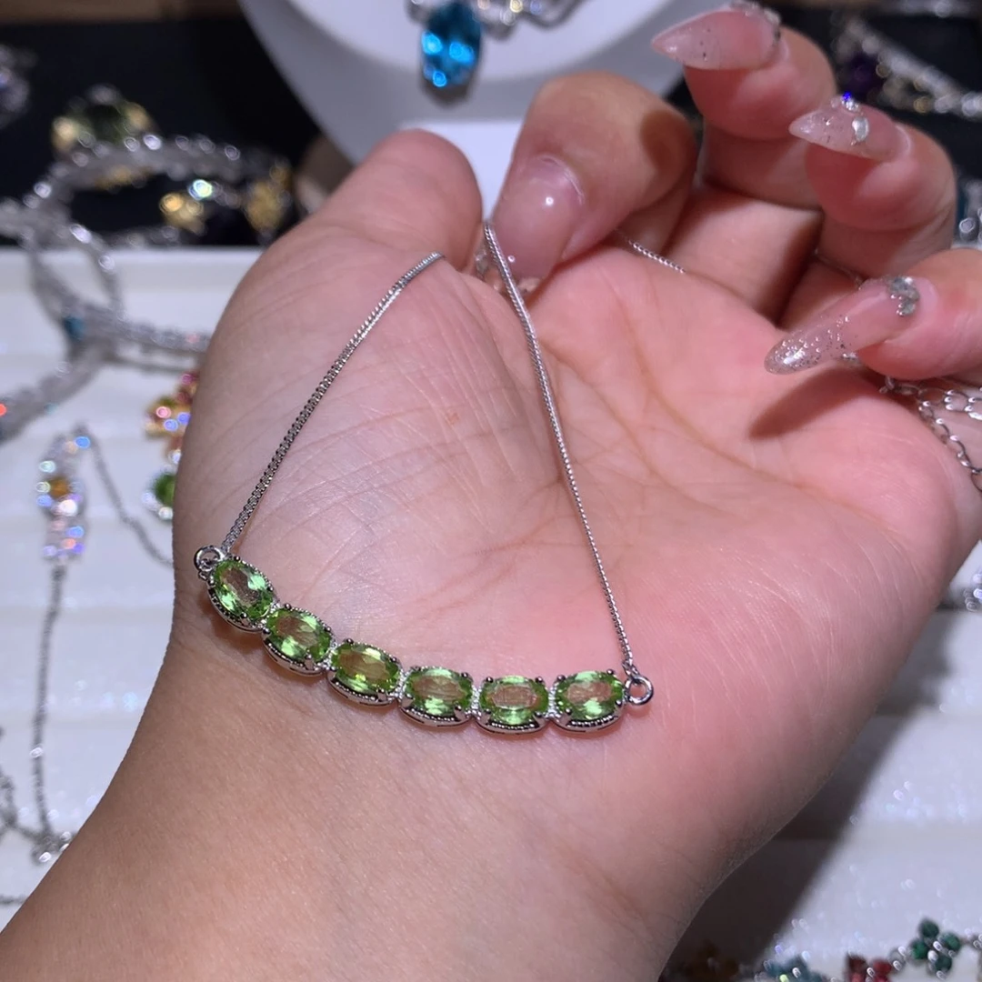 【闪购商品】水晶戒指银S925镶嵌拉****?吊坠