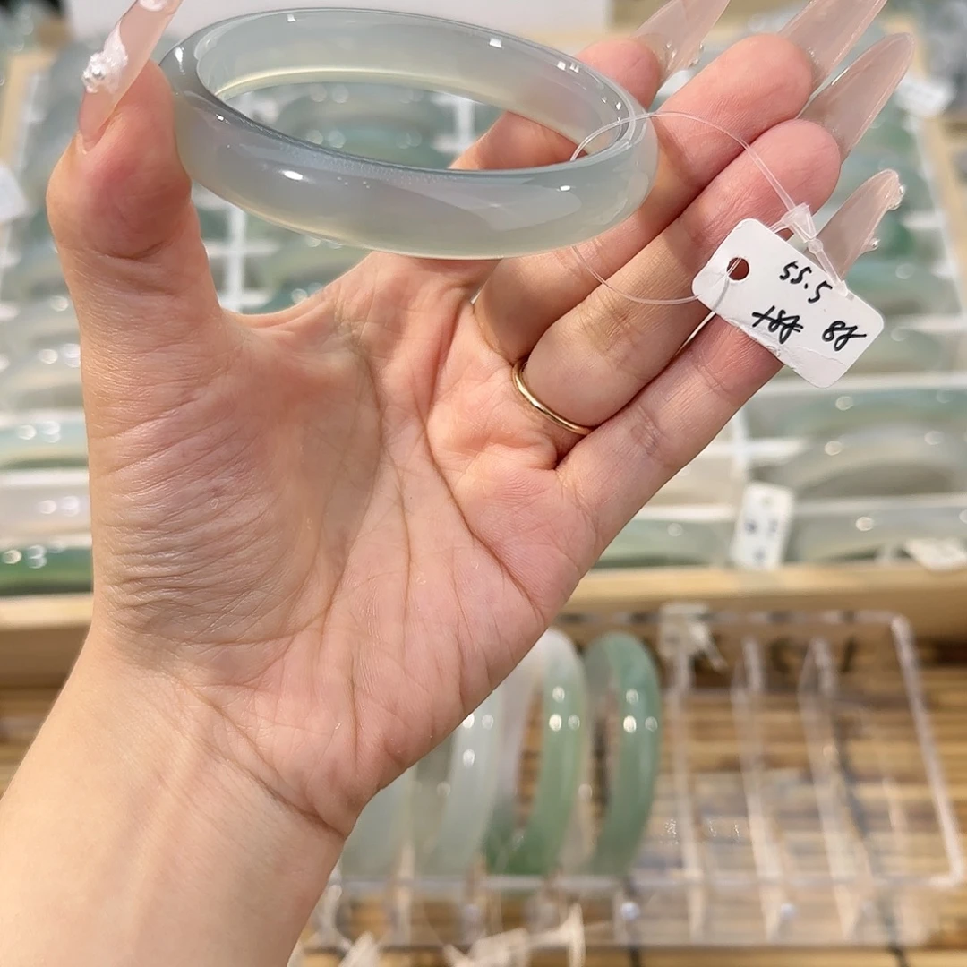 手镯玛瑙/玉髓未镶嵌圈口55.5