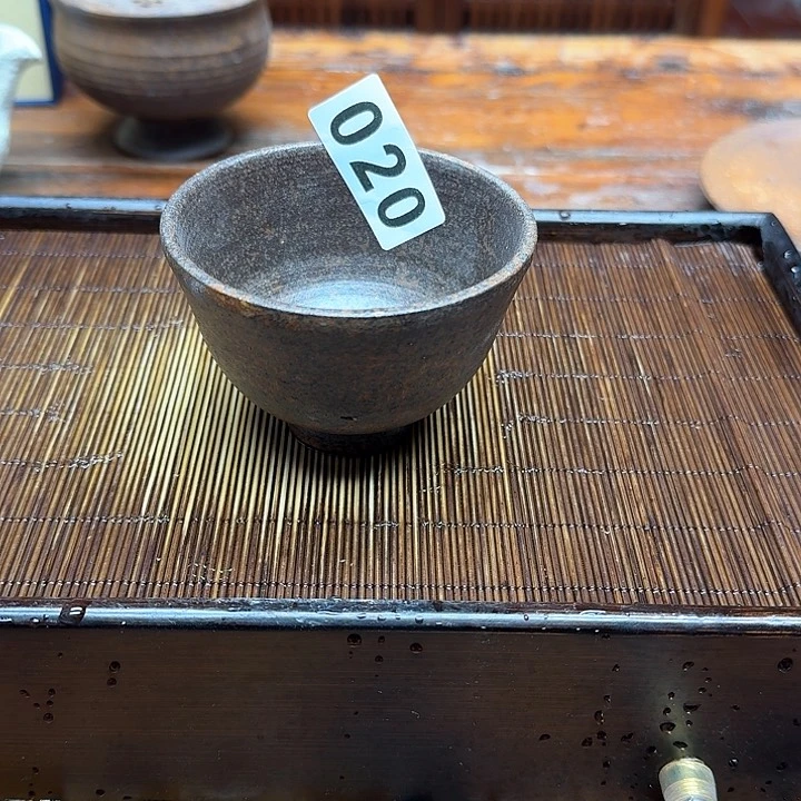 纯手工制作粗陶茶具