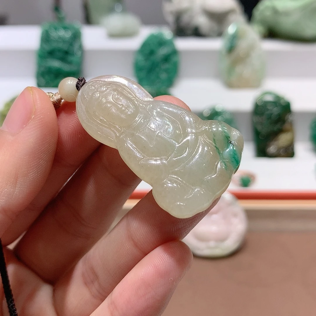 独山玉挂件未镶嵌