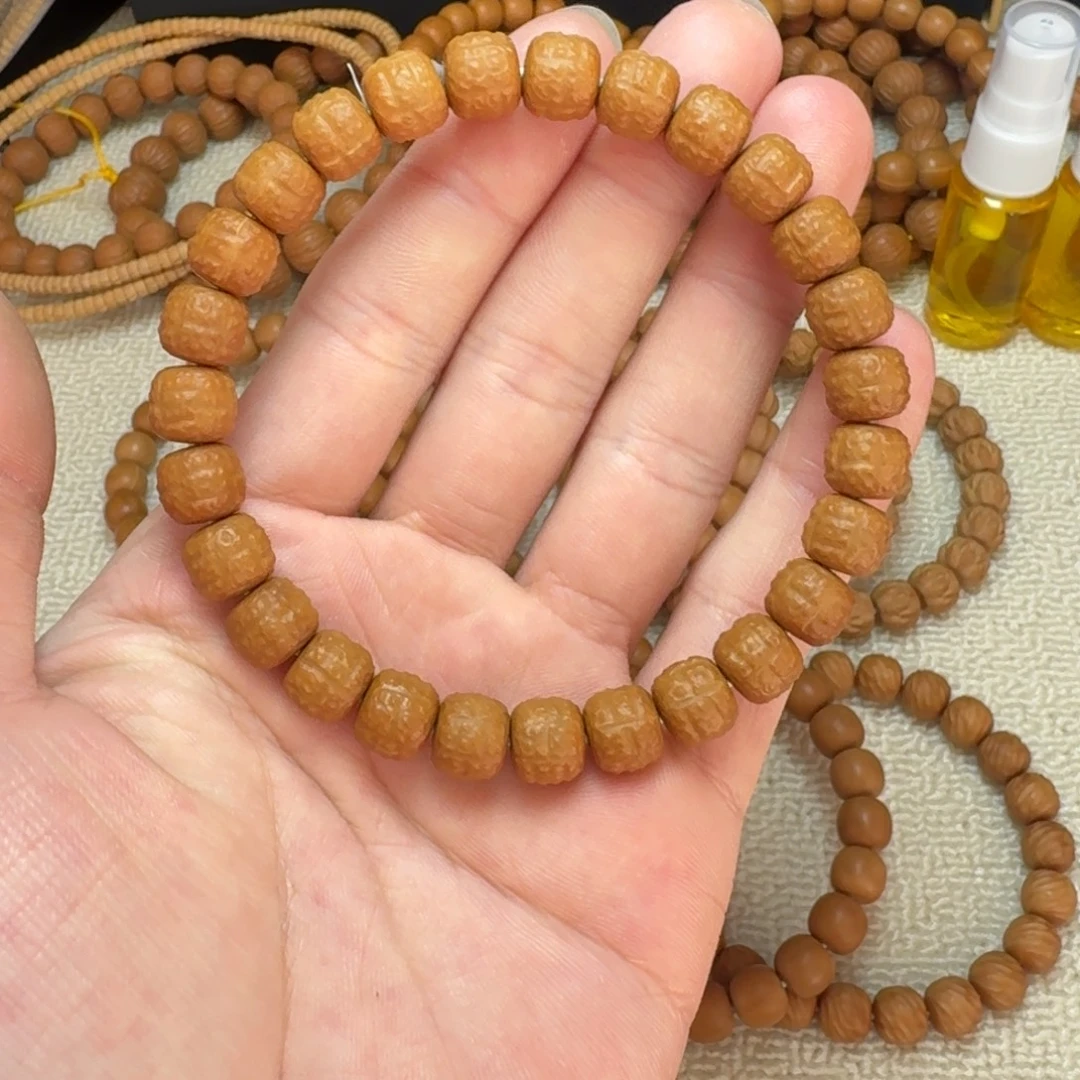 猴头核桃吊坠手工云锦