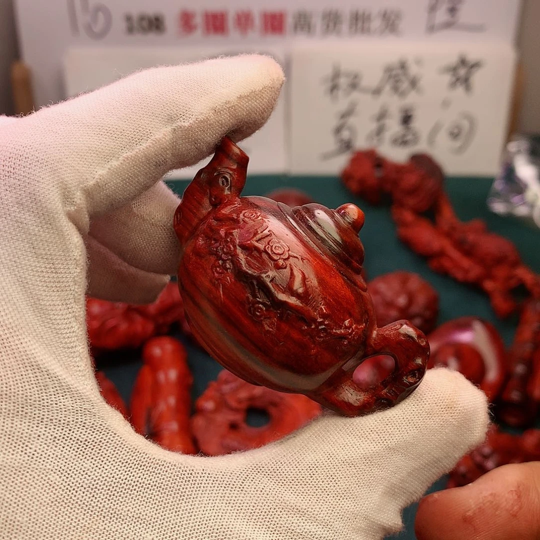 檀香紫檀（小叶紫檀）手串/手链把把胡