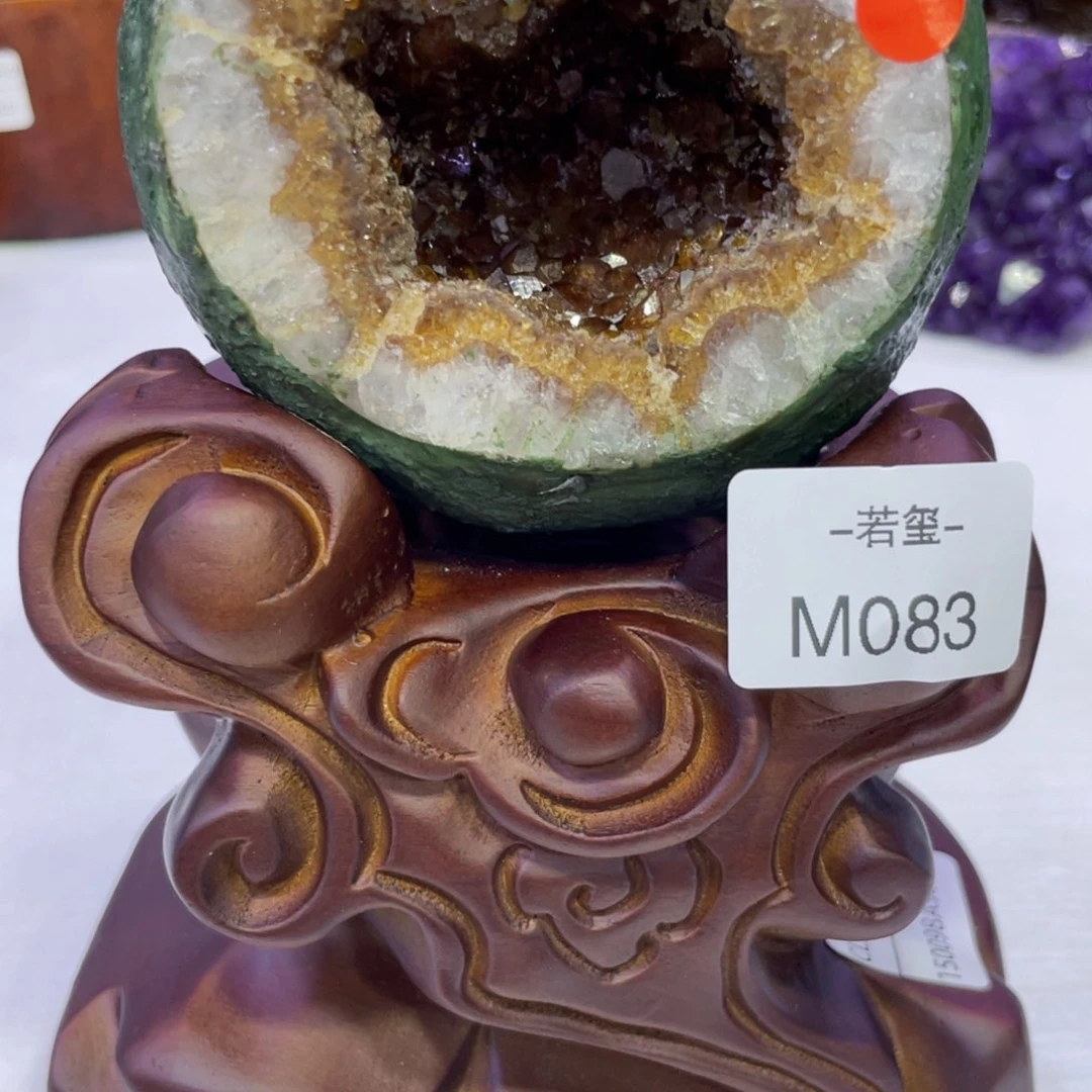 乌拉圭紫水晶摆件m083