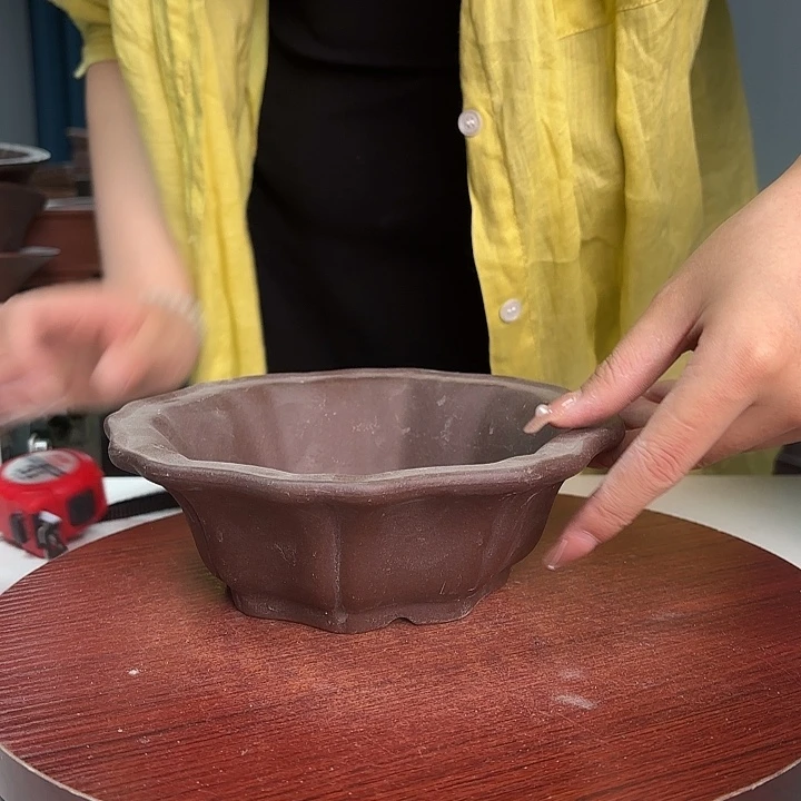 紫砂花盆浅草紫砂花盆