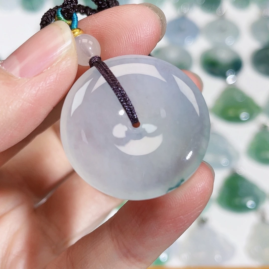 颈饰未镶嵌翡翠吊坠