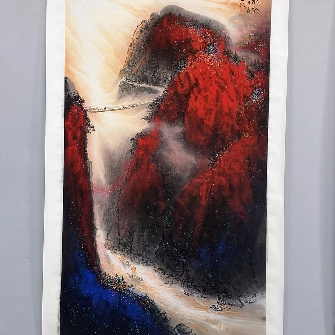 国画韦国春大六尺精品佳作