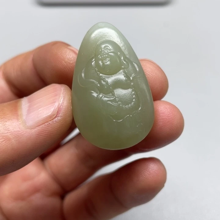 和田玉吊坠(不含链)未镶嵌非*