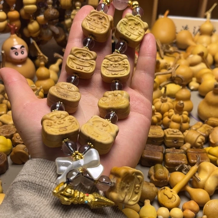 白花皮葫芦手持葫芦