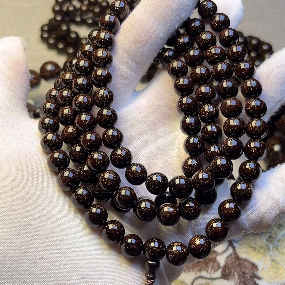 檀香紫檀（小叶紫檀）0.8 108颗满天星