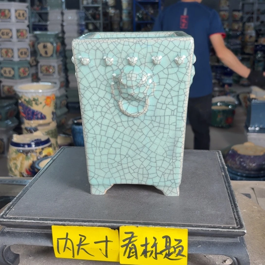 一风堂石湾花盆 内12*19微瑕