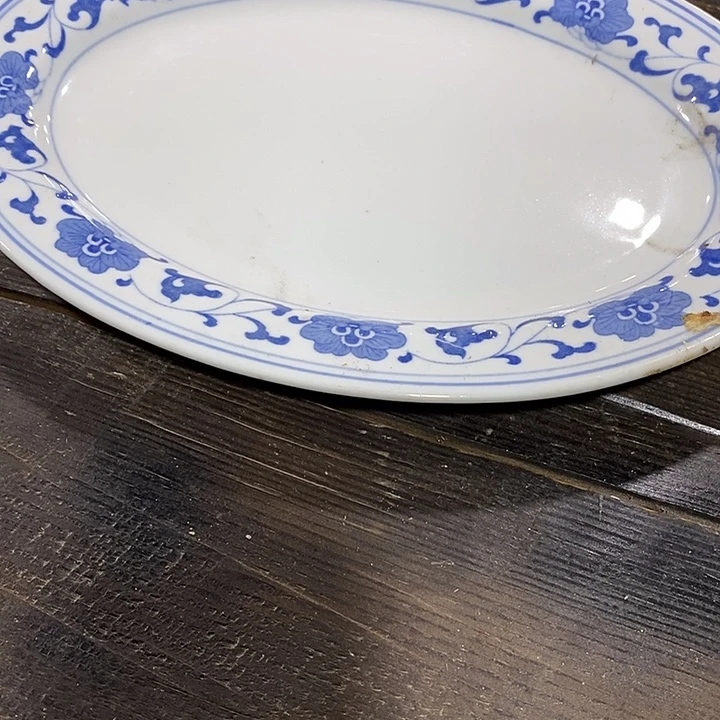 其他陶景德镇芙蓉花大鱼盘