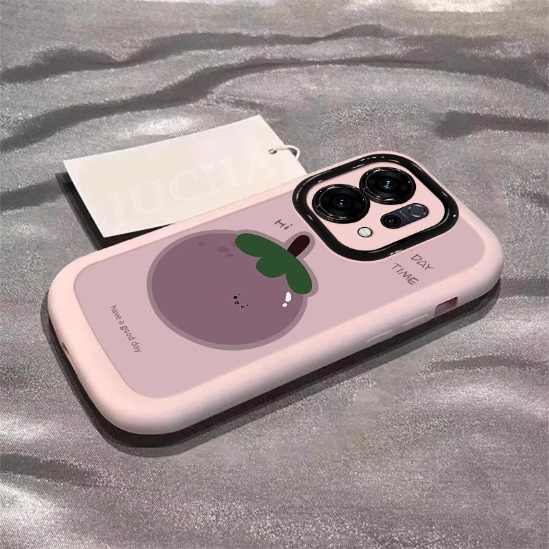 适用opporeno14手机壳小众女软硅胶全包ren14pro创意高级感防摔潮