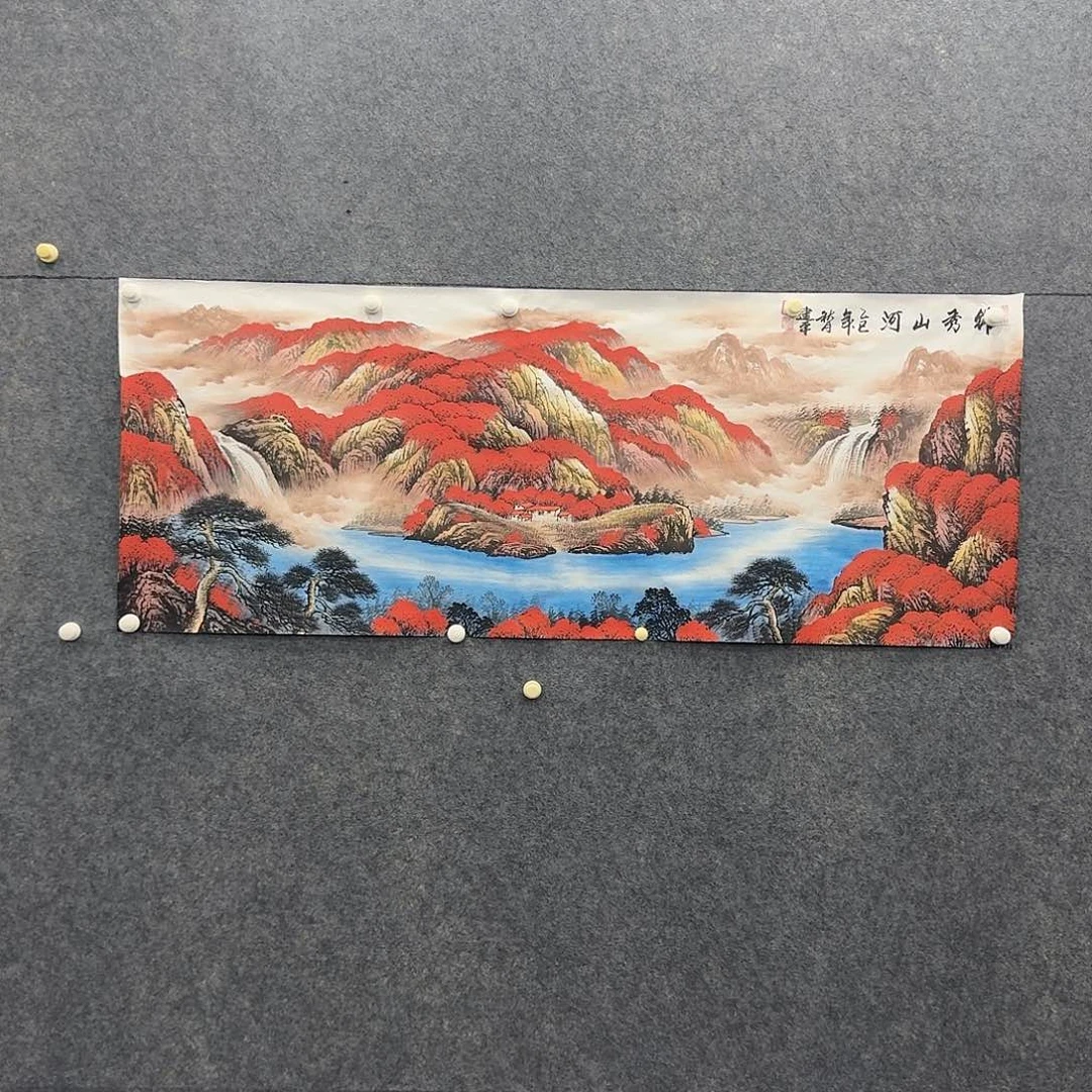 国画国画亲笔手绘